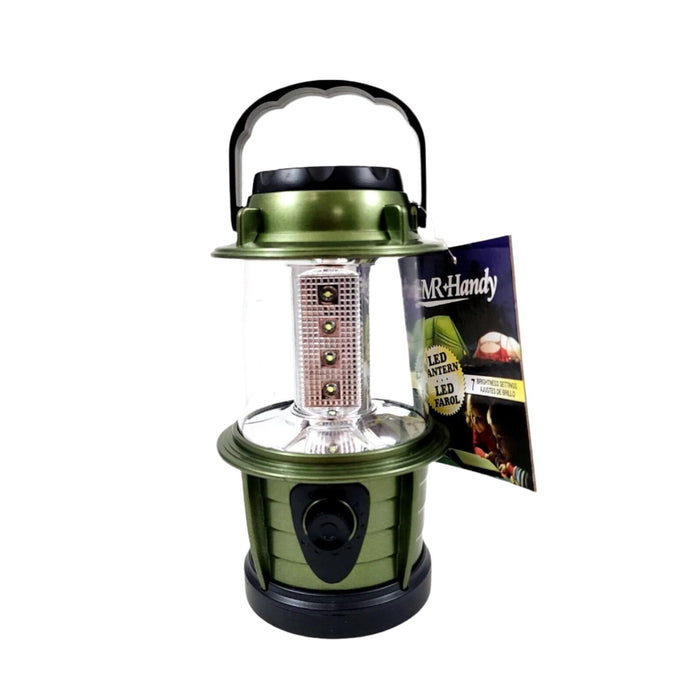 12 LED Lantern Lamp Adjustable 7 Setting Light For Tent Camping Outdoor Hiking