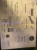 1962 Indiana vs Purdue Basketball Program - Vintage Indy Sports