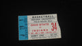 1969 OHIO STATE VS INDIANA BASKETBALL TICKET STUB - Vintage Indy Sports