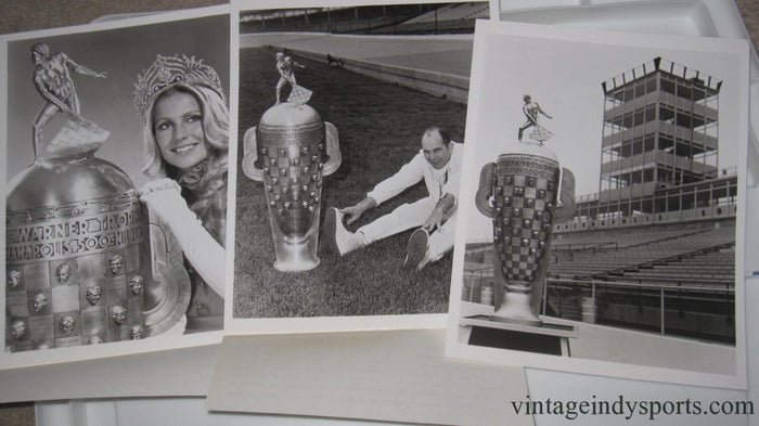 1973 Borg Warner Trophy Indy 500 Press Kit - Vintage Indy Sports