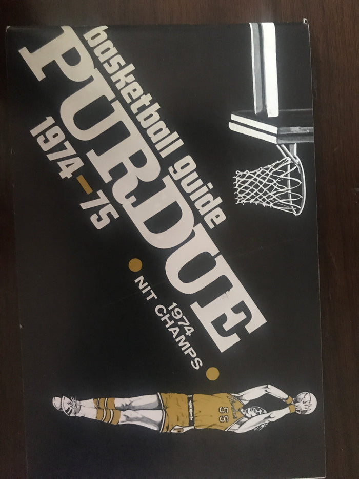 1974-75 Purdue Basketball Media Guide