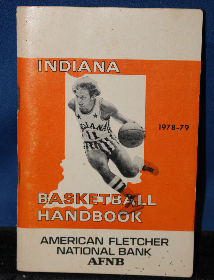 1978-79 Indiana High School Basketball Handbook - Vintage Indy Sports