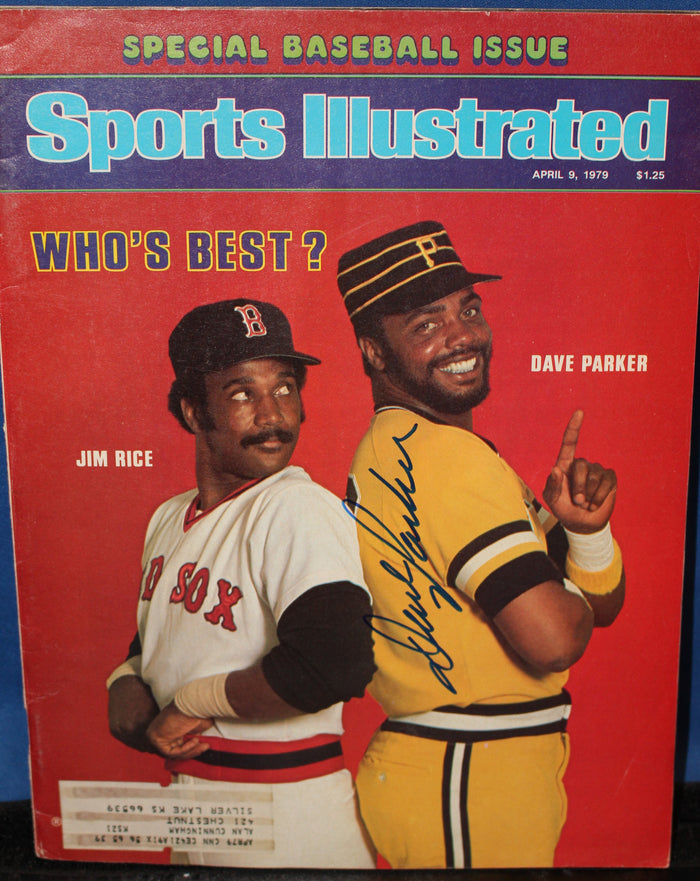 1979 Dave Parker Pittsburgh Pirates Autographed Sports Illustrated Issue - Vintage Indy Sports