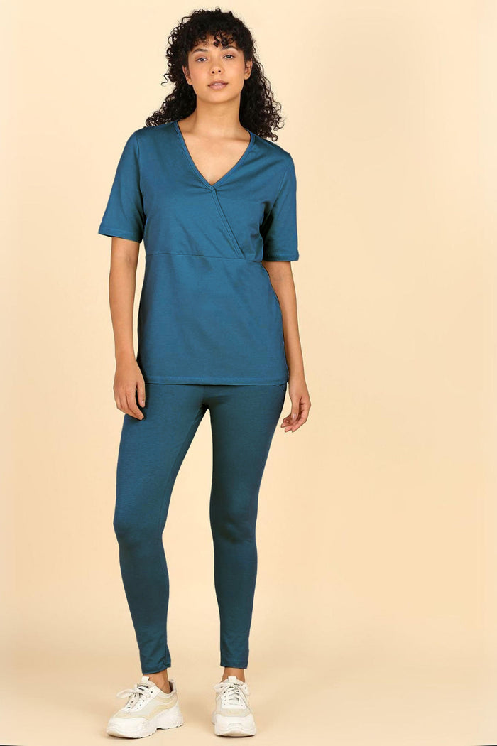247 Zactive™ Airforce Zipless Maternity Top & Legging Set