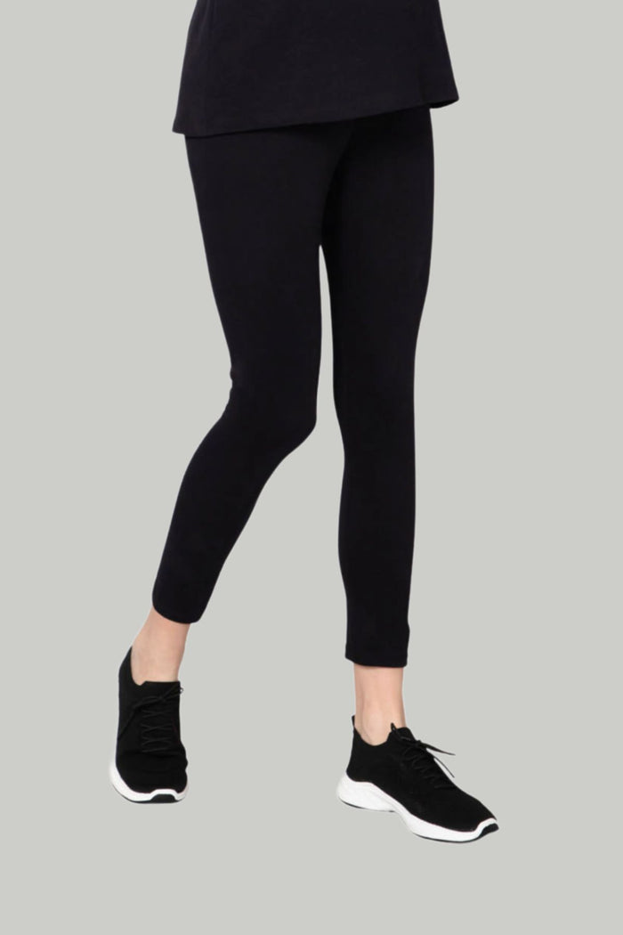 247 Zactive™ Black High Waisted Maternity Leggings - House Of Zelena™