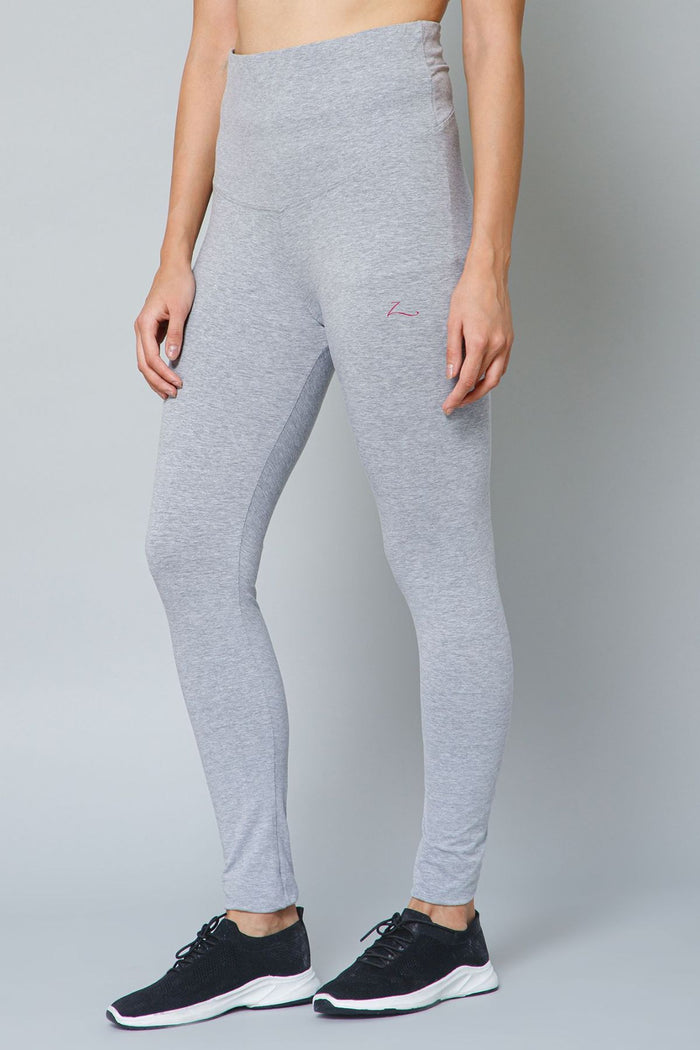 247 Zactive™ Grey High Waisted Maternity Leggings - House Of Zelena™
