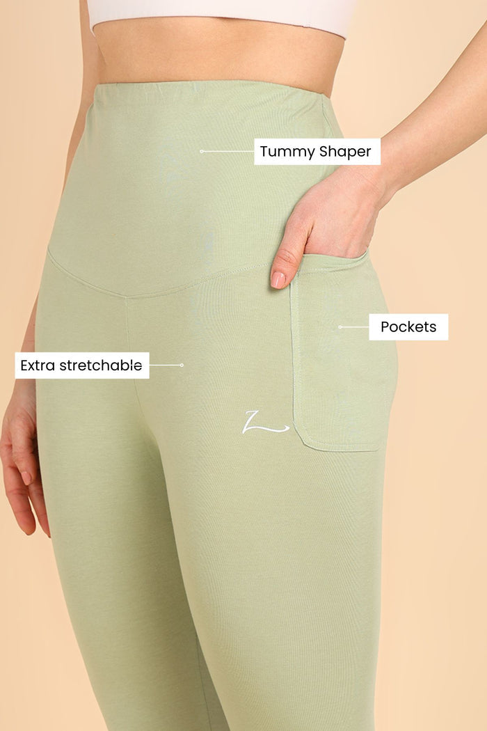 247 Zactive™ Pista Maternity Legging (Pregnancy & Postpartum) - House Of Zelena™