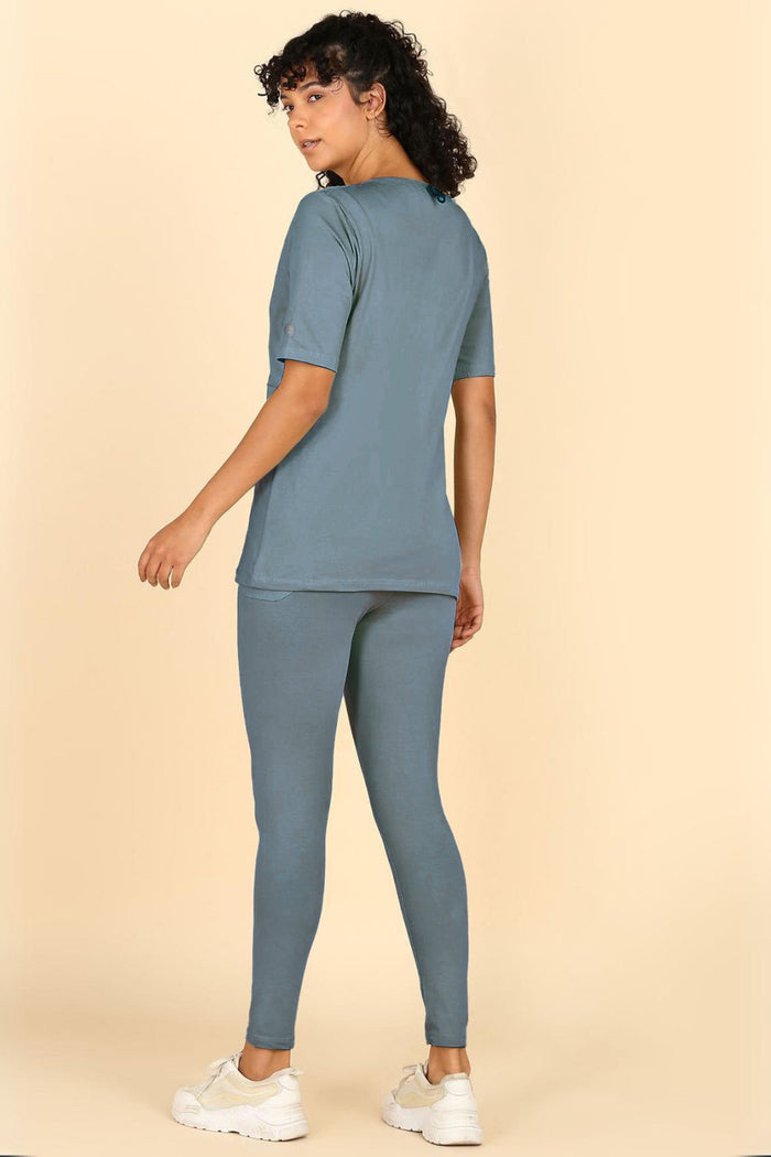 247 Zactive™ Mist Zipless Maternity Top & Legging Set