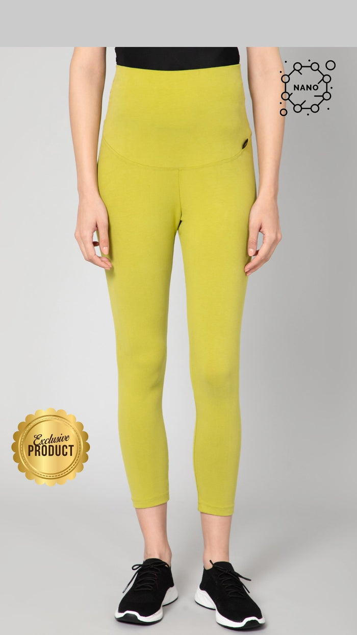 Maternity 247 Zactive Olive Green High Waisted Maternity Leggings