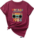 37th Birthday Vintage Shirt Vintage 1984 Birthday T-Shirt