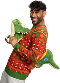 3D Dinosaur Triceritops Detacheable Stuffed Animal Funny Knitted - TVStoreOnline