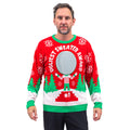 3D Mirror Ugliest Sweater Award Sweater