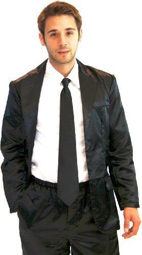 4 Piece Silk Mens Pajama Suit-tvso