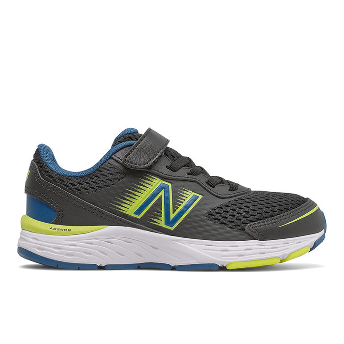 680v6 Bungee - Black with Oxygen Blue and Sulphur Yellow - Kids