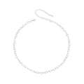 925 Sterling Silver Heart Chain Necklace for Women Men and Girls