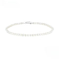925 Sterling Silver Natural Pearl Necklace Irregular Fresh Water Pearl Neck Chain for Women Elegent Fine Jewelry