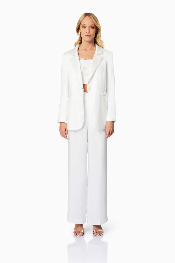 Abigail Ivory Set - Pants and Jacket - SODA Fashion Haus