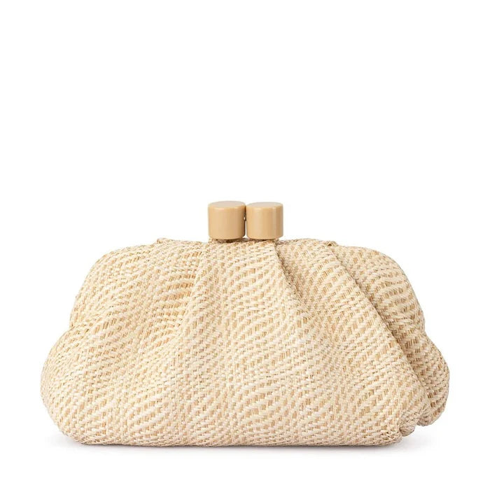 Addison Woven Clutch - SODA Fashion Haus