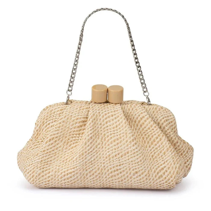 Addison Woven Clutch - SODA Fashion Haus