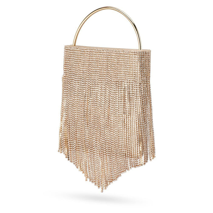 Adina Crystal Fringe Bag - SODA Fashion Haus