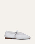 AIDA CASUAL FLATS WHITE MESH