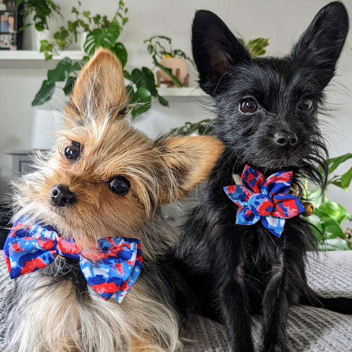 American Tie Dye Bow