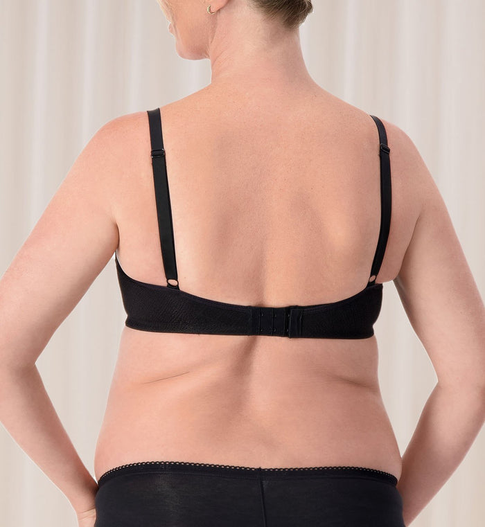BLACK TRIUMPH AMOUR MATERNITY LACE BRA