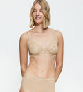 BROWN TRIUMPH AMOURETTE NON-WIRED BRA