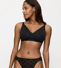 BLACK TRIUMPH AMOURETTE MINIMISER BRA
