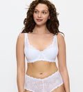 WHITE AMOURETTE WIRED PADDED BRA