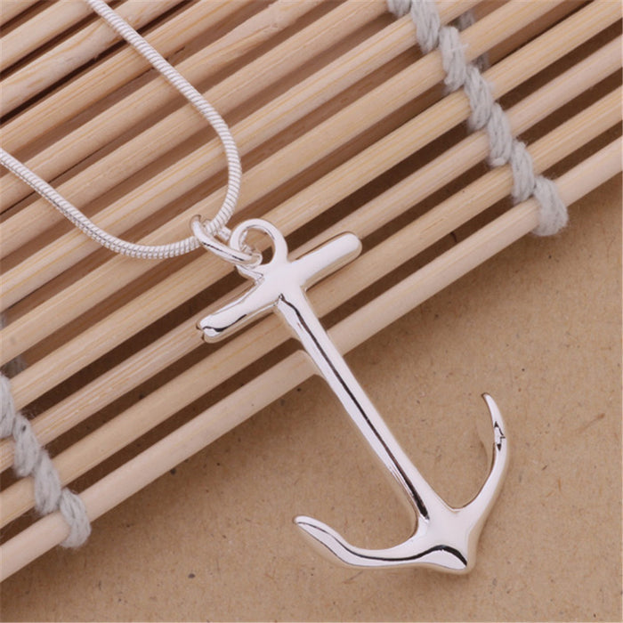 Anchor Plated Necklace