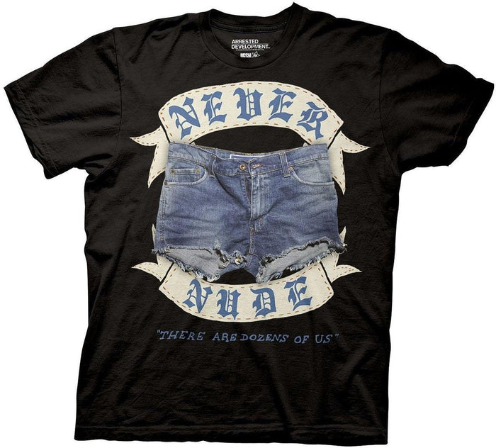 Arrested Development Never Nude Adult T-shirt-tvso
