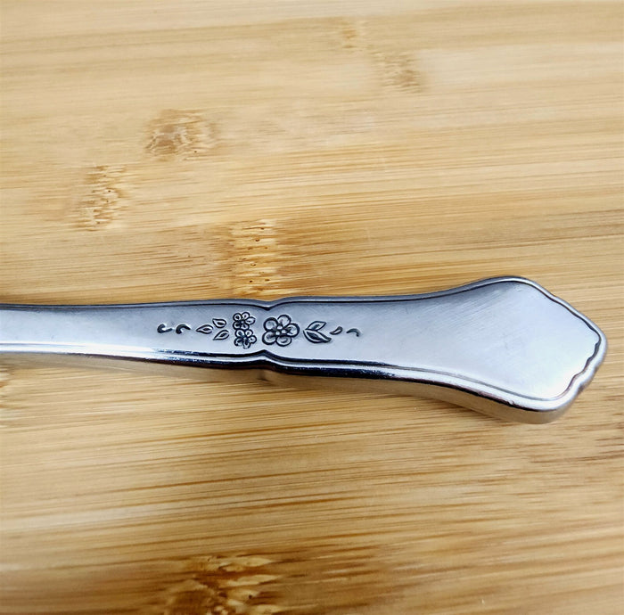 Ashmore Oneida Dinner Knife Hollow Handle Set of 2 Stainless Burnished Flatware