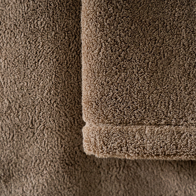 soft Japanese-inspired cotton towel in neutral tones