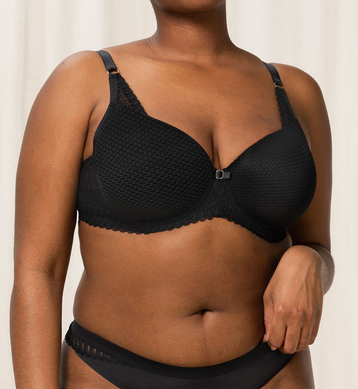 BLACK TRIUMPH AURA SPOTLIGHT PADDED BRA