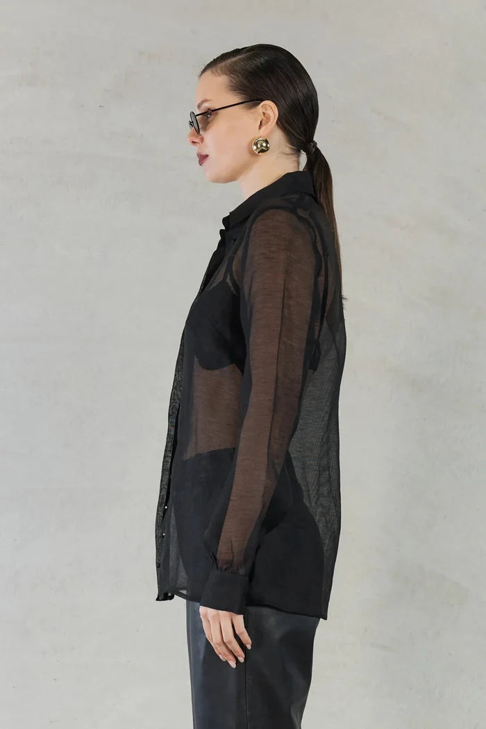 Aurora Blouse - Black - SODA Fashion Haus
