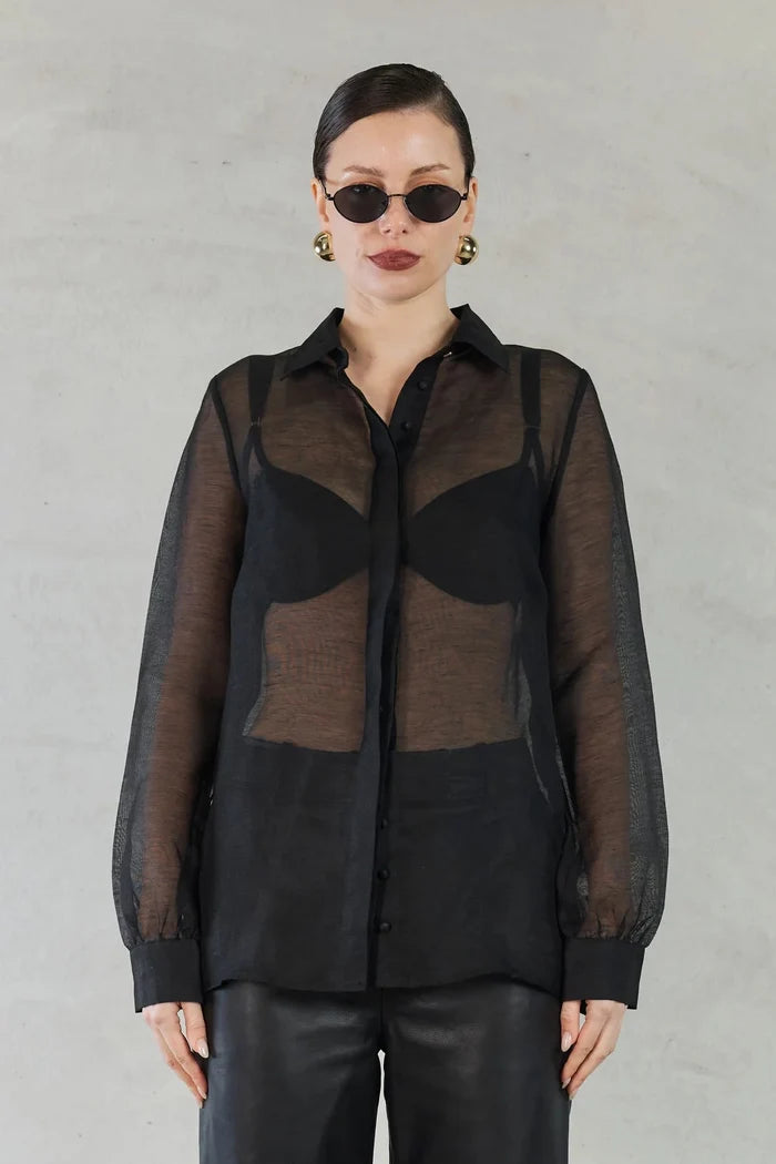 Aurora Blouse - Black - SODA Fashion Haus