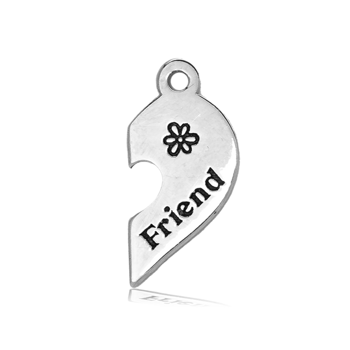 Australian Agate Stone Bracelet with Forever Friends Sterling Silver Charm
