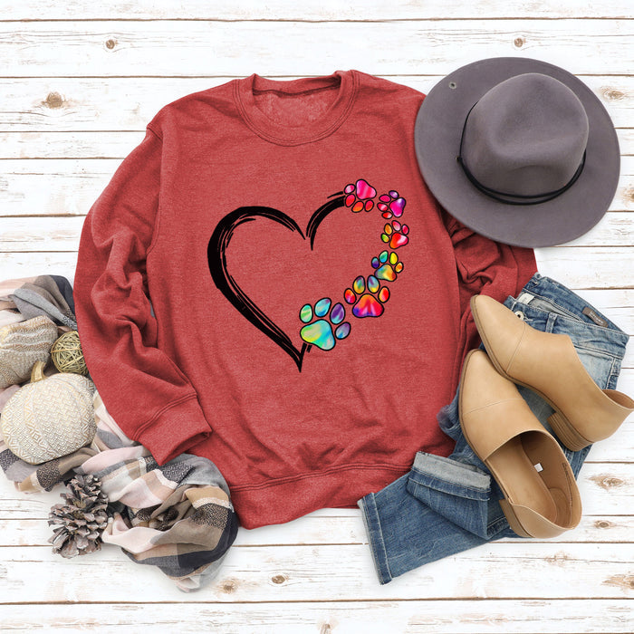 Red sweater (black color picture) / S