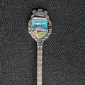 Baden Baden Germany Kurhaus Collectible Souvenir Spoon 4.25" 11cm Silver Plated