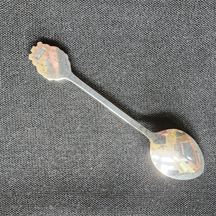 Baden Baden Germany Kurhaus Collectible Souvenir Spoon 4.25" 11cm Silver Plated