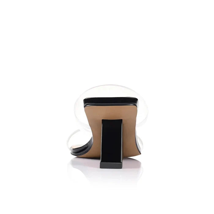 Bambi Wedge - Black Patent Leather - SODA Fashion Haus