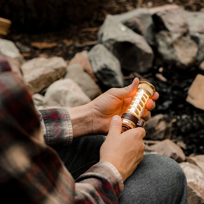 Brass Custom Barebones Edison Light Stick - Corporate Gifts