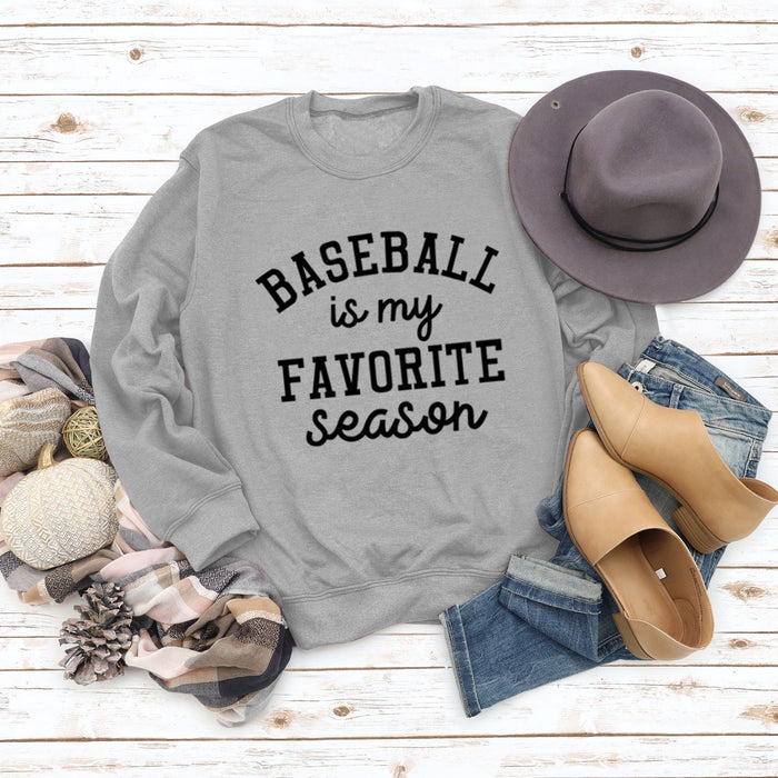 Gray sweater (black font) / S