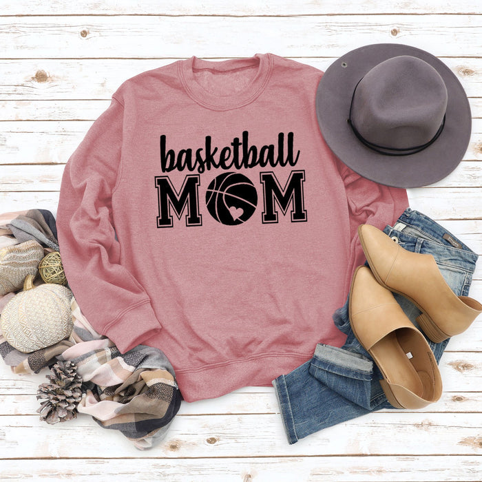 Rose gold sweater (black font) / S