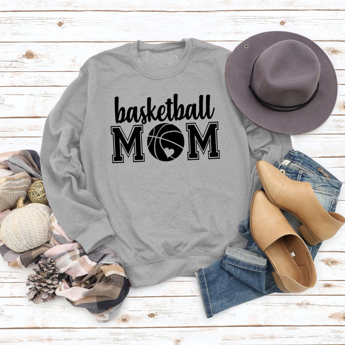 Grey sweater (black font) / S