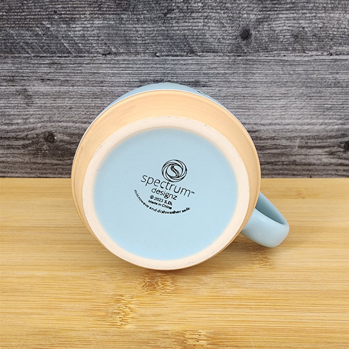 Bass Fishing Mug Blue Ceramic Coffee Cup Outdoors Fishermen 20 oz by Blue Sky