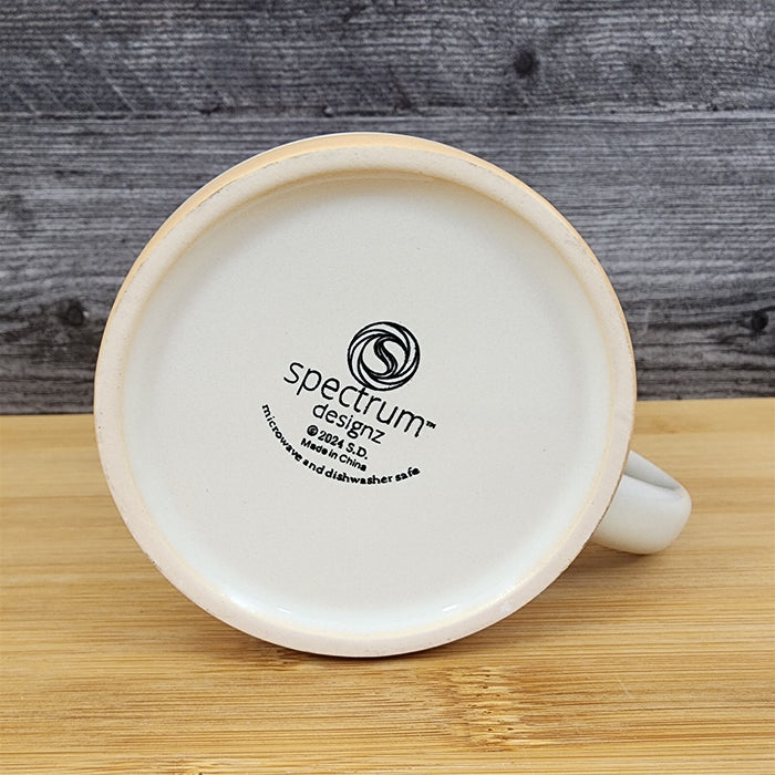Best Mom Coffee Mug Ceramic Embossed White Tea Cup Mother by Blue Sky