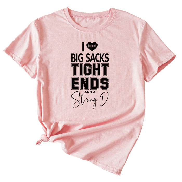 Pink (black font) / S