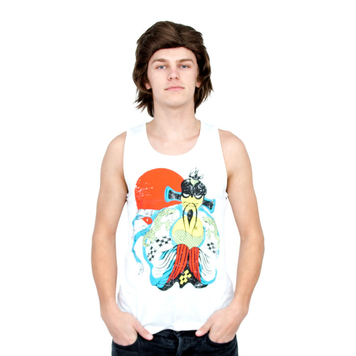 Big Trouble Little China Fu Manchu Adult Unisex Halloween Cosplay Costume Replica Tank Top